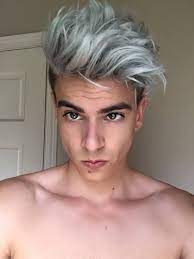 Greenish Grey Color Hair Trend 2016 Hair Color Pictures Men Hair Color Pastel Hair