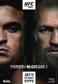 Conor mcgregor has lost in the first round to dustin poirier after horrifically breaking his ankle in the first round.keep up to date with us here as. Dustin Poirier Vs Conor Mcgregor Poster For Ufc 264 Mmamania Com