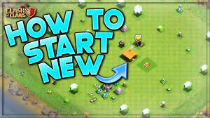 If you want to create your first account ever on clash of clans, just download it and the tutorial will appear, guiding your through setting up the account. How To Start A New Clash Of Clans Account Youtube