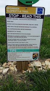 Two Rivers MTB Park | Trail signs, Mtb trails, Signage