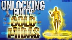 This is one of the easier gold medals one could go for. Unlocking Fully Gold Midas What Level Do You Get The Fully Gold Midas Style Youtube