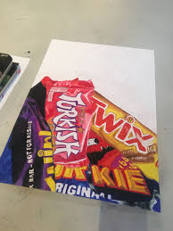 Pop Art Candy Wrapper Drawing Novocom Top