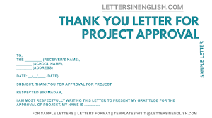 We did not find results for: Thank You Letter For Project Approval Sample Thank You Letter Letters In English