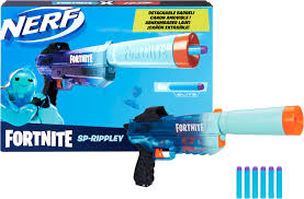 It comes with 8 official nerf mega darts. Hasbro Nerf Fortnite Sp Rippley Elite Dart Blaster F1035 Best Buy