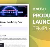 Best Product Launch Marketing Plan Template | Free ...