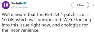 Fortnite ps4 patch size is 10 gb, in its new update ps4 3.4.4 patch size is released, learn how to download fortnite battle royale patch notes on ps4. Fortnite 3 4 4 Ps4 Update Patch Size Notes And More Here S What You Need To Know Redmond Pie