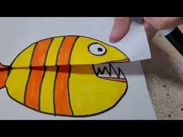 In This Video I Will Be Showing You How To Fold Paper To Make A Fish And A Smiley Face With Teeth It Is A Fun Paper Fish Paper Crafts