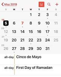 The first verses of the koran (qu'ran) were revealed to the prophet muhammad (also written as mohammad or. How To Remove Holidays From Calendar On Iphone Ipad Osxdaily