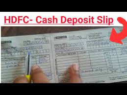 Premature withdrawal facility for hdfc nri fd account. How To Fill Deposit Slip Hdfc