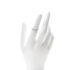 Explore classic signet rings or create your own ring stack. Tiffany Sterling Silver Diamond Elsa Peretti Swan Ring 49 5 665999 Fashionphile