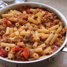 Leftover Pulled Pork Ragu Recipe Main Dishes With Rigatoni Olive Oil Small Yellow Onio Pulled Pork Recipes Shredded Pork Recipes Pulled Pork Leftover Recipes