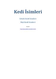 Kedi Isimleri