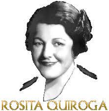 Biografía de Rosita Quiroga por Néstor Pinsón