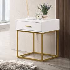 Mercer41 Calles 1 Drawer Nightstand Wayfair In 2020 Bedroom Night Stands Modern Side Table Bedroom Contemporary Nightstand