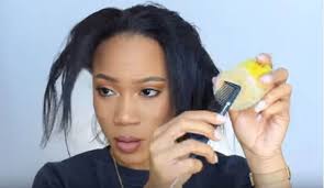 Pin on pinterest and b. How To Do A Sleek Ponytail On Natural Hair Tinashehair