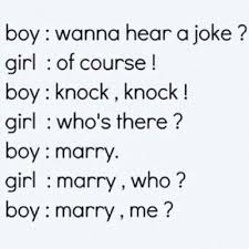Moving on from the funniest movie knock knock jokes, it's time to present to you something a bit more corny. Funny Pickup Lines Knock Knock Jokes Tagalog