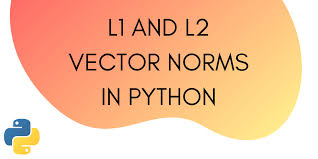 Our goal is to select a special vector that is normal to the unit tangent vector. Norm Of A Vector In Python Steps For Calculation Journaldev