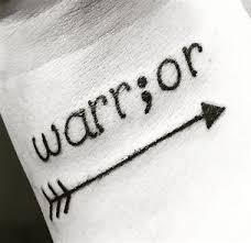 Single word warrior in tattoo style vector. Small Female Warrior Tattoos Designs Tattoo Designs Ideas