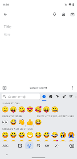 Sendme images of the skin like normal/push/still/ . Gboard 9 5 Mini Sticker Removal More Emoji Suggestions 9to5google