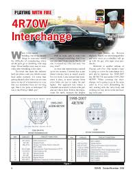 4r70w interchange