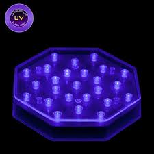 6 Inch Octagon Uv Black Light Light Base Uv Black Light Uv Led Led