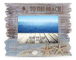 Perfect for wedding summer vacation graduation or completing beach themed décor. Beach Picture Frame Etsy