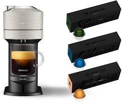 Designed for use with nespresso vertuo capsules only. Buy Nespresso Vertuo Next Coffee Espresso Machine New By Breville Light Grey Coffee Maker And Espresso Machine Nespresso Capsules Vertuoline Medium And Dark Roast Coffee 30 Count Coffee Pods Online