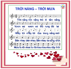 Bài hát: Trời Nắng, trời mưa