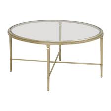 Beautiful ethan allen wooden dining table and chairs. 52 Off Ethan Allen Ethan Allen Heron Round Coffee Table Tables
