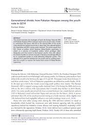 Pakatan digunakan menggantikan pakatan rakyat harap maklum. Https Www Tandfonline Com Doi Pdf 10 1080 00358533 2020 1741883