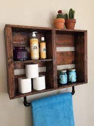If The Idea Is To Build Some Diy Bathroom Pallet Projects You Re In The Exact Right Place Emb Arredamento Bagno Fai Da Te Pallet Di Legno Idea Di Decorazione