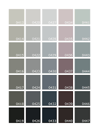 Shades Of Grey Pantone Metal Print