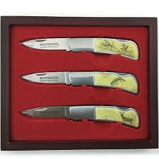 Up for sale is this 2007 limited edition winchester knife set. Winchester Folding Knives Limited Edition Collectible With Wood Case 2006 Ebay