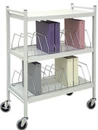standard chart rack 20 binder capacity