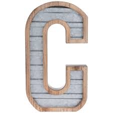 Large wooden letters for wall mid century modern decor, elegant wedding backrop wood letter wall initial hanging custom gold monogram g mtmworkshop 5 out of 5 stars (437) Galvanized Metal Letter Wall Decor C Hobby Lobby 80766532