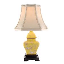 Hand draw lamps and floor lamps with bulbs on gradient background. Small Yellow Square Porcelain Lamp Table Lamp Lamp Porcelain Lamp