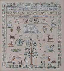 Mary Johnson 1806 Cross Stitch Chart