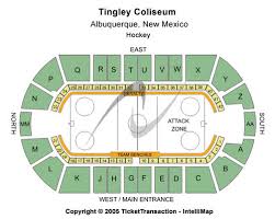 tingley coliseum tickets seating charts and schedule in