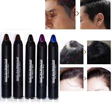 Everydi 5 Color Temporary Hair Dye Hair Color Chalk Crayons Paint Hair Care Black Dark Brown Coffee Purple Men Hair Dye Brands Temporary Hair Dye Dyed Hair Men
