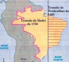 13 de enero de 1750: Firma del Tratado de Madrid. Fue firmado por las  coronas de España y Portugal para definir sus fronteras coloniales en  América del Sur y Asia. Sustituyó el