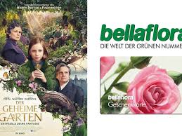Gewinnen sie preise im gesamtwert von 17.400 euro! Bellaflora Gutschein Zum Filmstart Von Der Geheime Garten Zu Gewinnen Gewinnspiele Vienna At