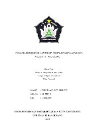 Peran internet sangat banyak membantu manusia dalam segala aspek anak muda jaman sekarang memang hobby banget sama yang namanya pacaran nih bro.!! Pengaruh Internet Dan Media Sosial Bagi Pelajar Sma Negeri 10 Tangerang Nia Aghniati Academia Edu