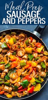 Italian sausage onions and peppers stir fry recipe. One Pan Sausage Peppers And Onions The Girl On Bloor