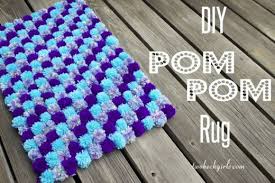 Image result for how to make a pom pom rug