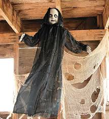 Halloween hanging ghost prop scary decor halloween skeleton ghost. 80 Best Scary Halloween Indoor Outdoor House Party Store Decorations 2016