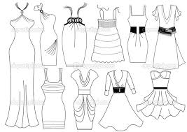 Coloring pages for girls easy dress. Fashion Design Coloring Pages Free Printable Coloring Pages Fashion Design For Kids Fashion Design Template Fashion Drawing
