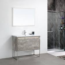 W bath vanity in white with cultured marble vanity top in white with white basin. Vama Indian Melamine Board Single Drawer Metal Legs Bathroom Vanity With Led Mirror 103 1000 China Metal Legs Bathroom Vanity Melamine Board Bathroom Vanity Made In China Com