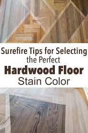 Choosing A Wood Floor Stain Color For My Kitchen Living