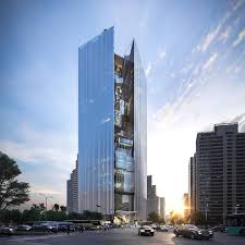 Commercial Bank Headquarters Mixed Use Project By Aedas In Taichung Taiwan 2022 Arc Only Skyscraper Architecture Skyscraper Office Building Architecture