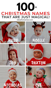 This is used as an abbreviation of elisabeth or it can also mean one who is noble. 100 Festive Christmas Names Inspired By The Holiday Season